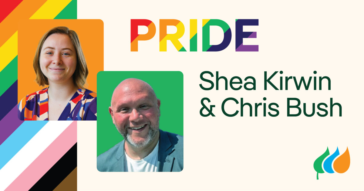 Shea Kirwin and Chris Bush